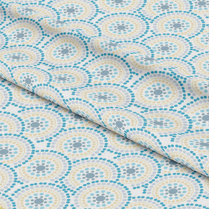 Soft Winter Charm Pattern 8 Quilting Cotton Fabric