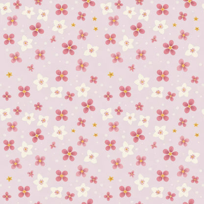 Bows and Blooms Pattern 10 Minky Fabric