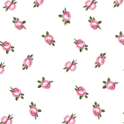 Bows and Blooms Pattern 3 Minky Fabric