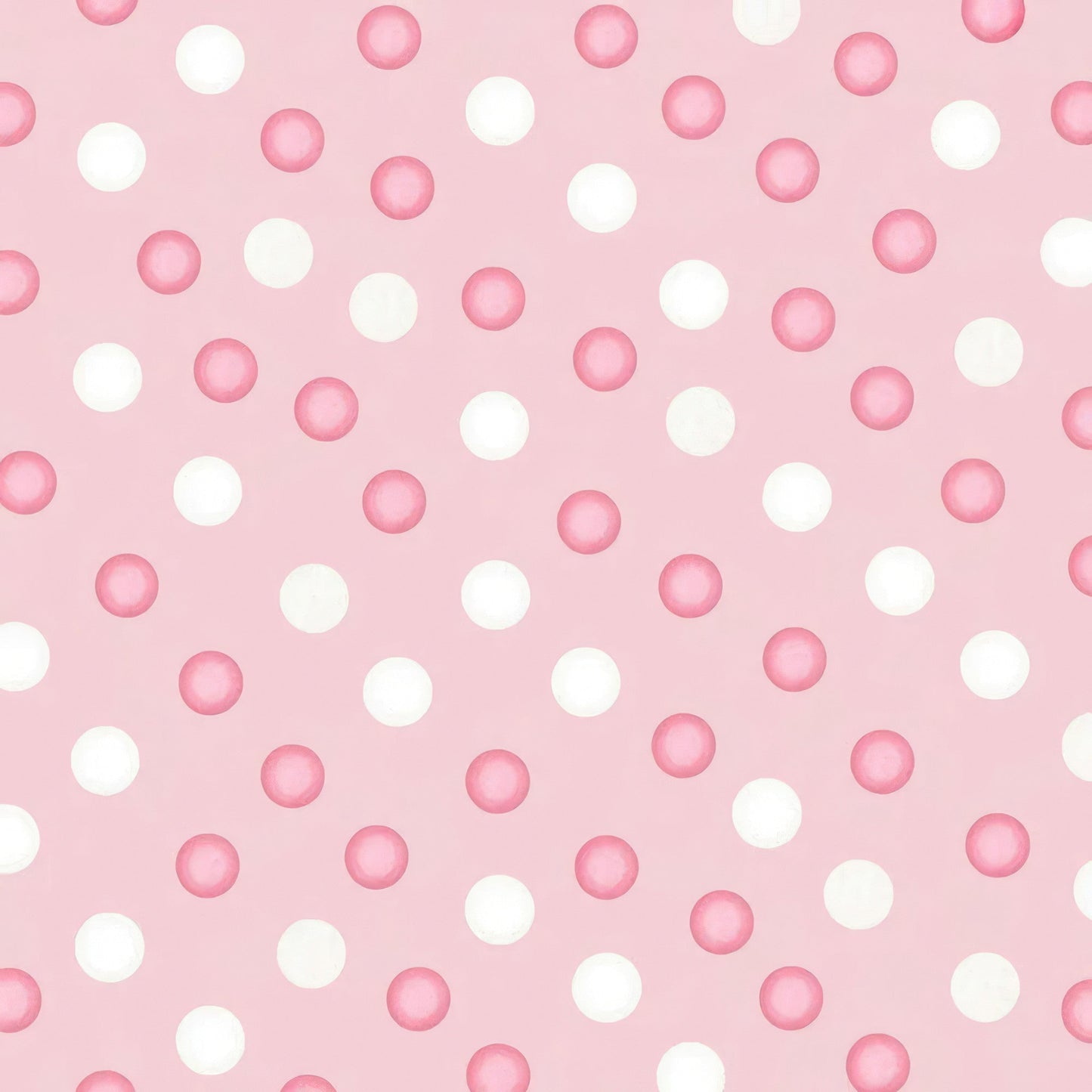 Soft Pink Baby Girl Pattern 8 Quilting Cotton Fabric