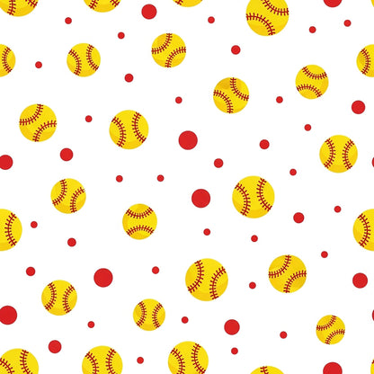 Softball Champions Pattern 18 Quilting Cotton Fabric
