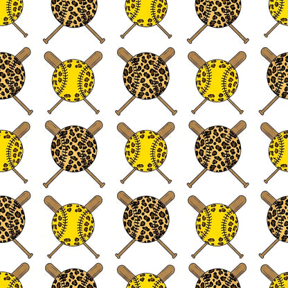 Fastpitch Fever Pattern 19 Minky Fabric