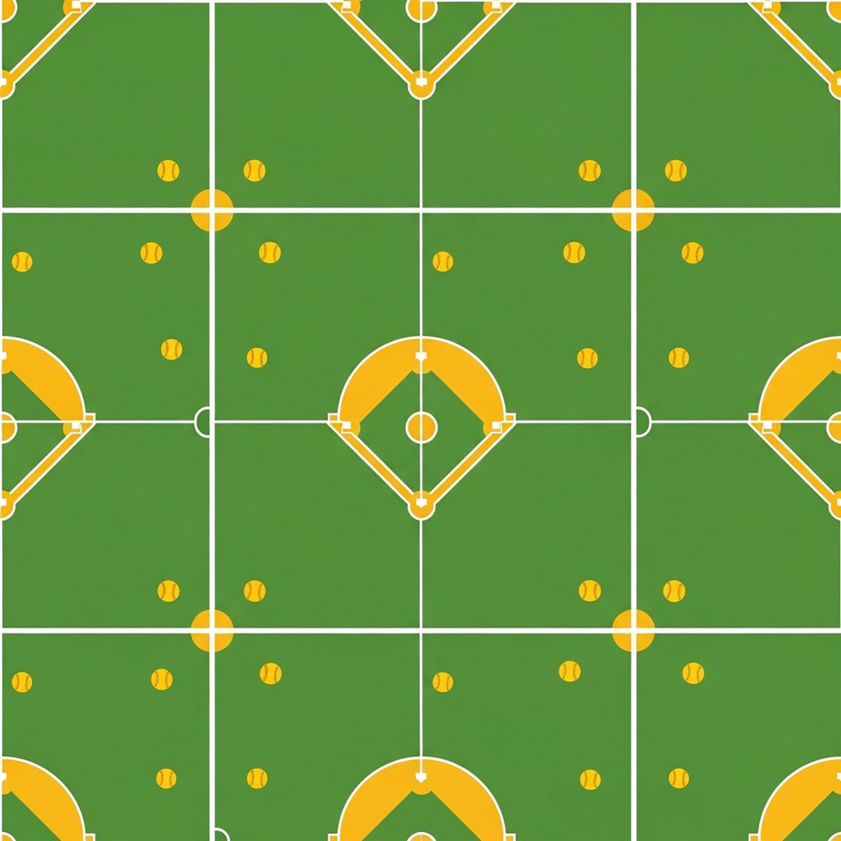 Fastpitch Fever Pattern 2 Minky Fabric
