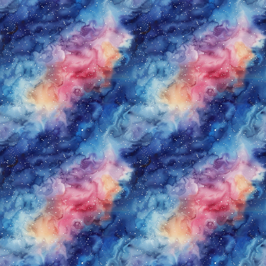 Solar System Pattern 20 Quilting Cotton Fabric