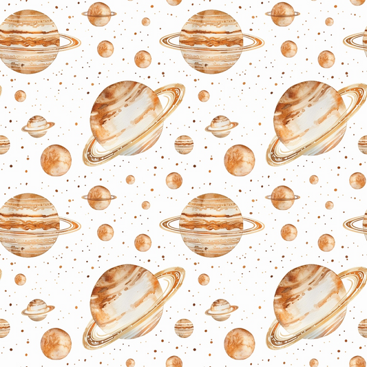 Solar System Pattern 5 Quilting Cotton Fabric