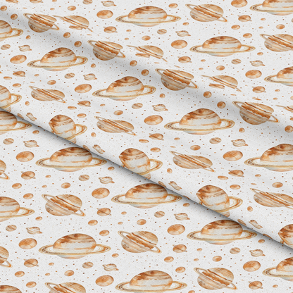 Solar System Pattern 5 Quilting Cotton Fabric