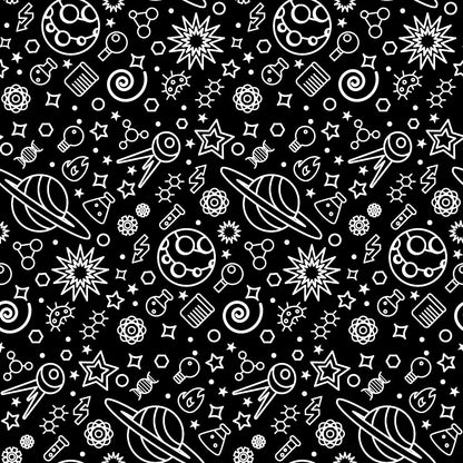 Space Science Pattern 2 Quilting Cotton Fabric