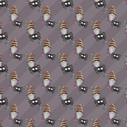 Bewitched Buddies Pattern 1 Minky Fabric