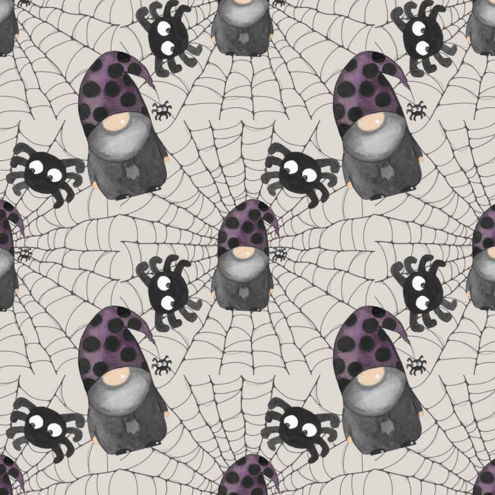 Bewitched Buddies Pattern 2 Minky Fabric