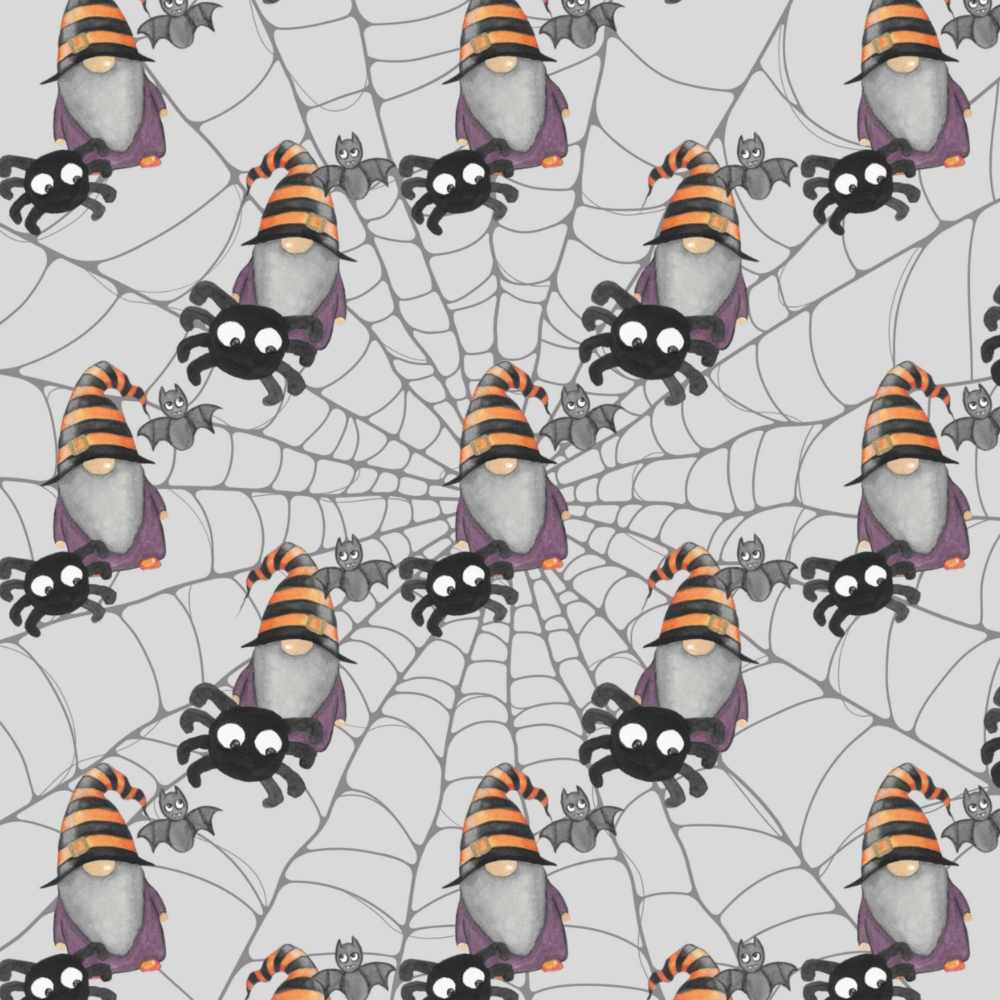 Bewitched Buddies Pattern 3 Minky Fabric