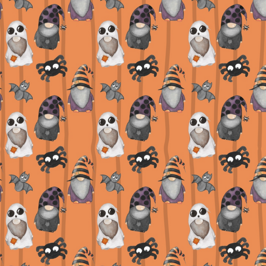 Spooky Gnomes Pattern 4 Quilting Cotton Fabric