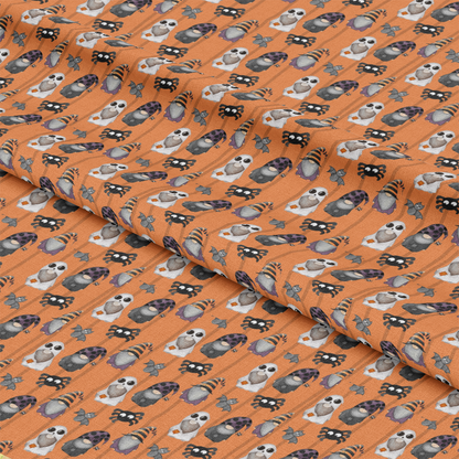 Spooky Gnomes Pattern 4 Quilting Cotton Fabric