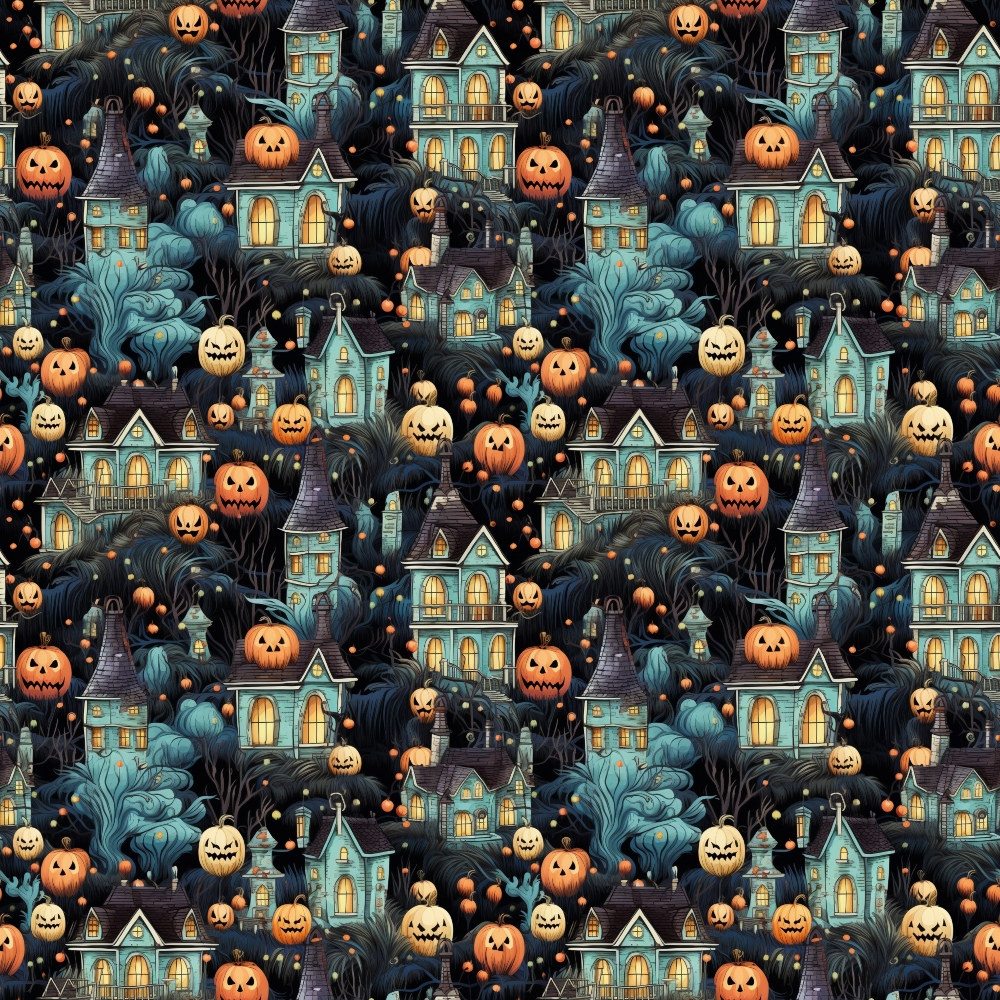 Midnight Familiars Pattern 10 Minky Fabric