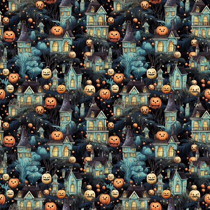 Midnight Familiars Pattern 10 Minky Fabric