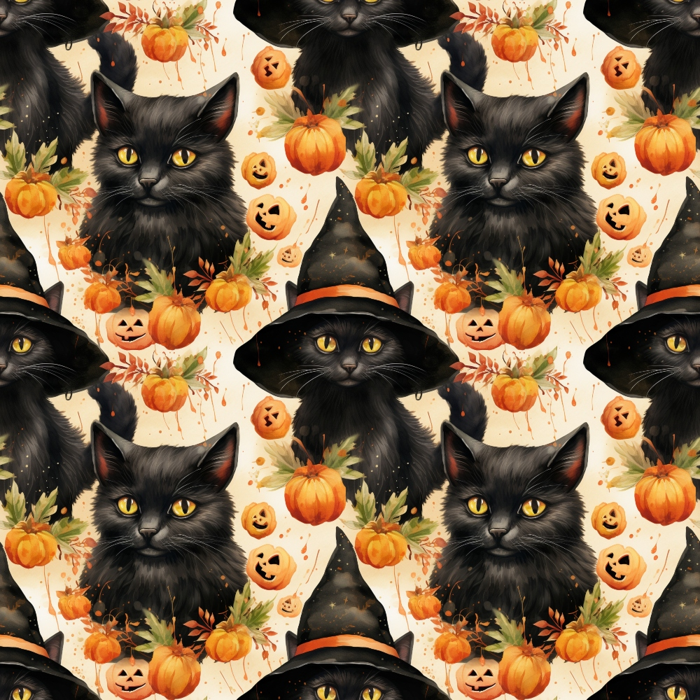 Midnight Familiars Pattern 15 Minky Fabric