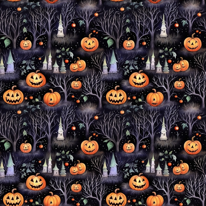 Midnight Familiars Pattern 17 Minky Fabric