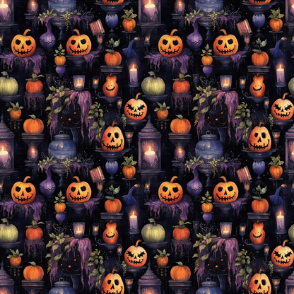 Midnight Familiars Pattern 18 Minky Fabric