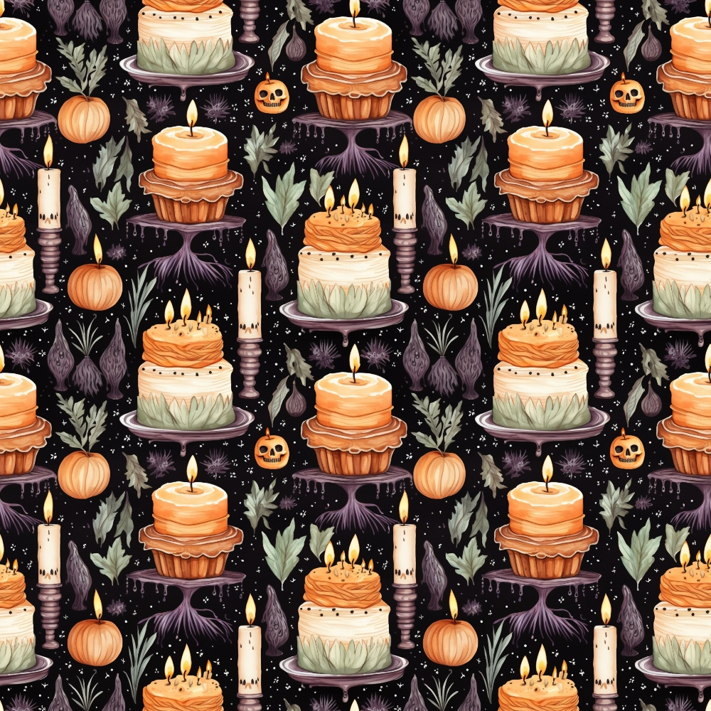 Midnight Familiars Pattern 19 Minky Fabric