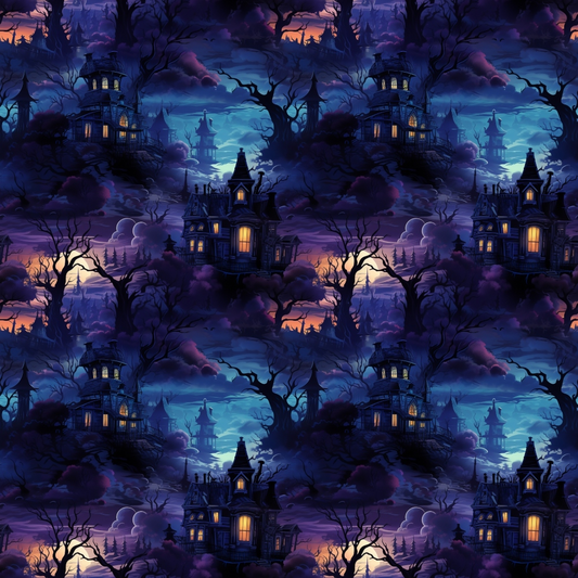 Spooky Season Pattern 26 Quilting Cotton Fabric