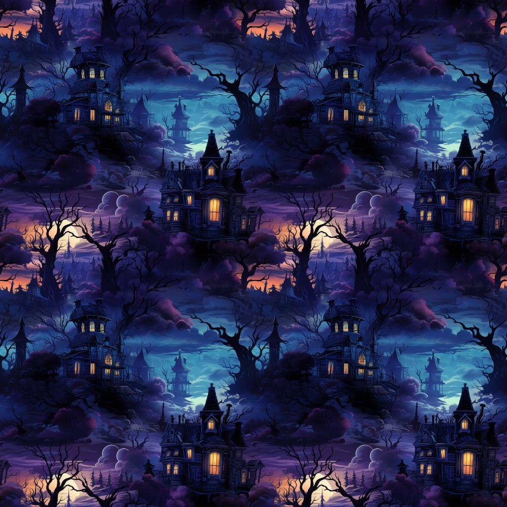 Midnight Familiars Pattern 26 Minky Fabric