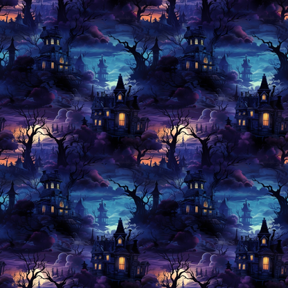 Midnight Familiars Pattern 26 Minky Fabric