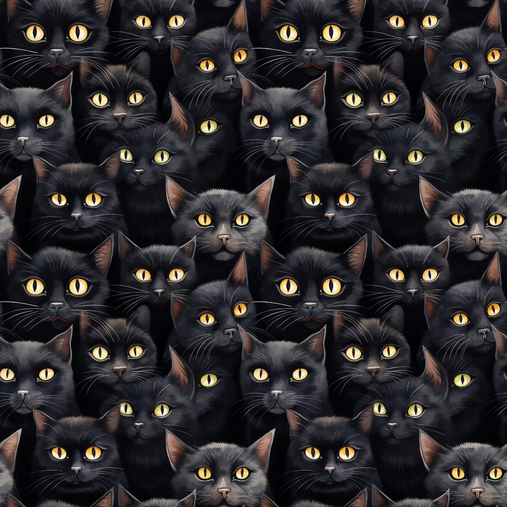 Midnight Familiars Pattern 27 Minky Fabric