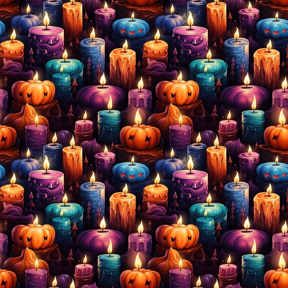 Midnight Familiars Pattern 31 Minky Fabric