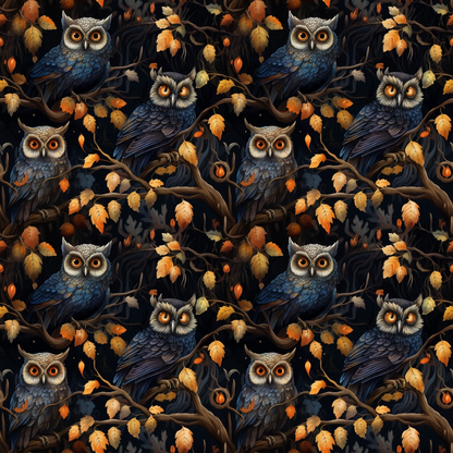 Midnight Familiars Pattern 32 Minky Fabric