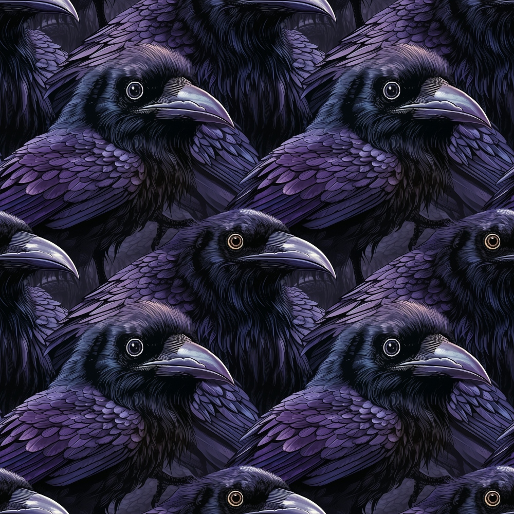 Midnight Familiars Pattern 34 Minky Fabric