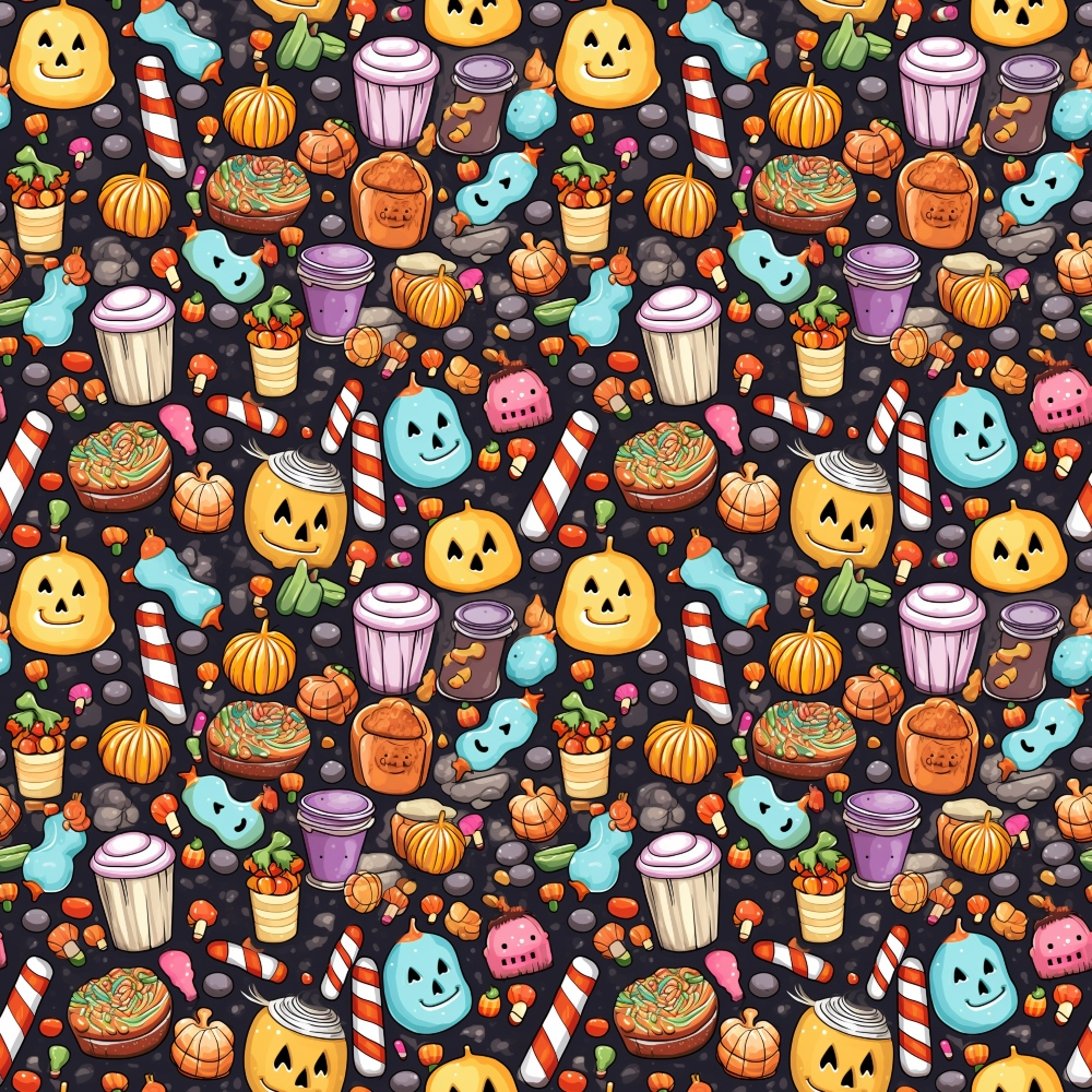Midnight Familiars Pattern 8 Minky Fabric