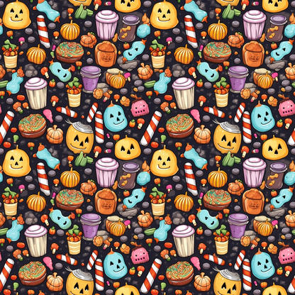 Midnight Familiars Pattern 8 Minky Fabric