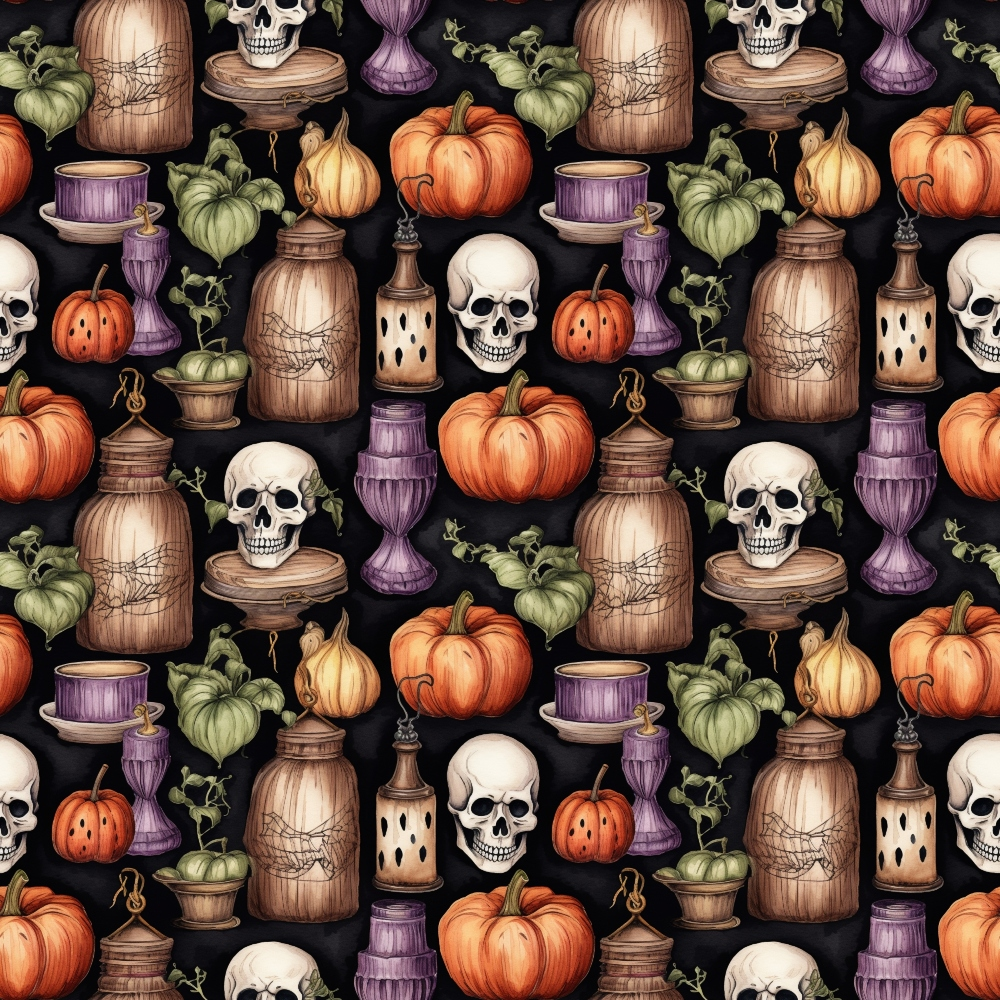 Midnight Familiars Pattern 9 Minky Fabric
