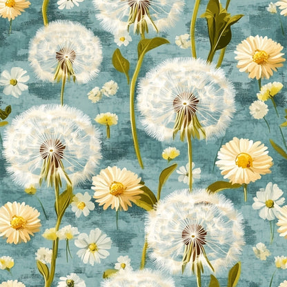 Wildflower Wishes Pattern 10 Minky Fabric