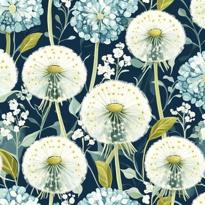 Spring Dandelions Pattern 13 Quilting Cotton Fabric