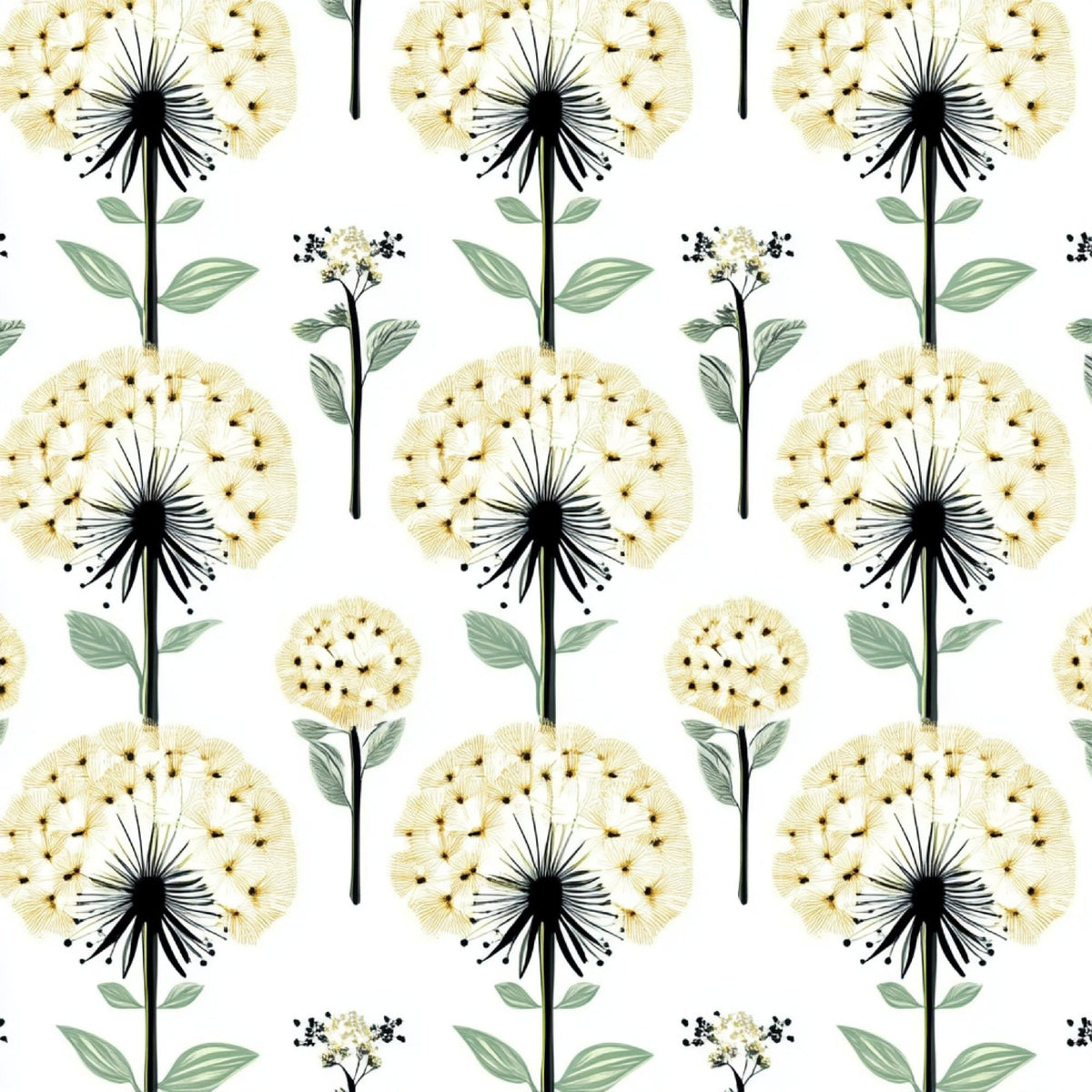 Wildflower Wishes Pattern 16 Minky Fabric