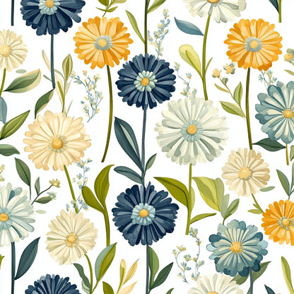 Wildflower Wishes Pattern 17 Minky Fabric