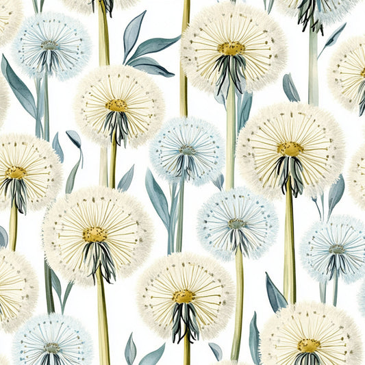 Spring Dandelions Pattern 19 Quilting Cotton Fabric