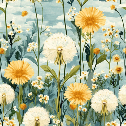 Wildflower Wishes Pattern 2 Minky Fabric