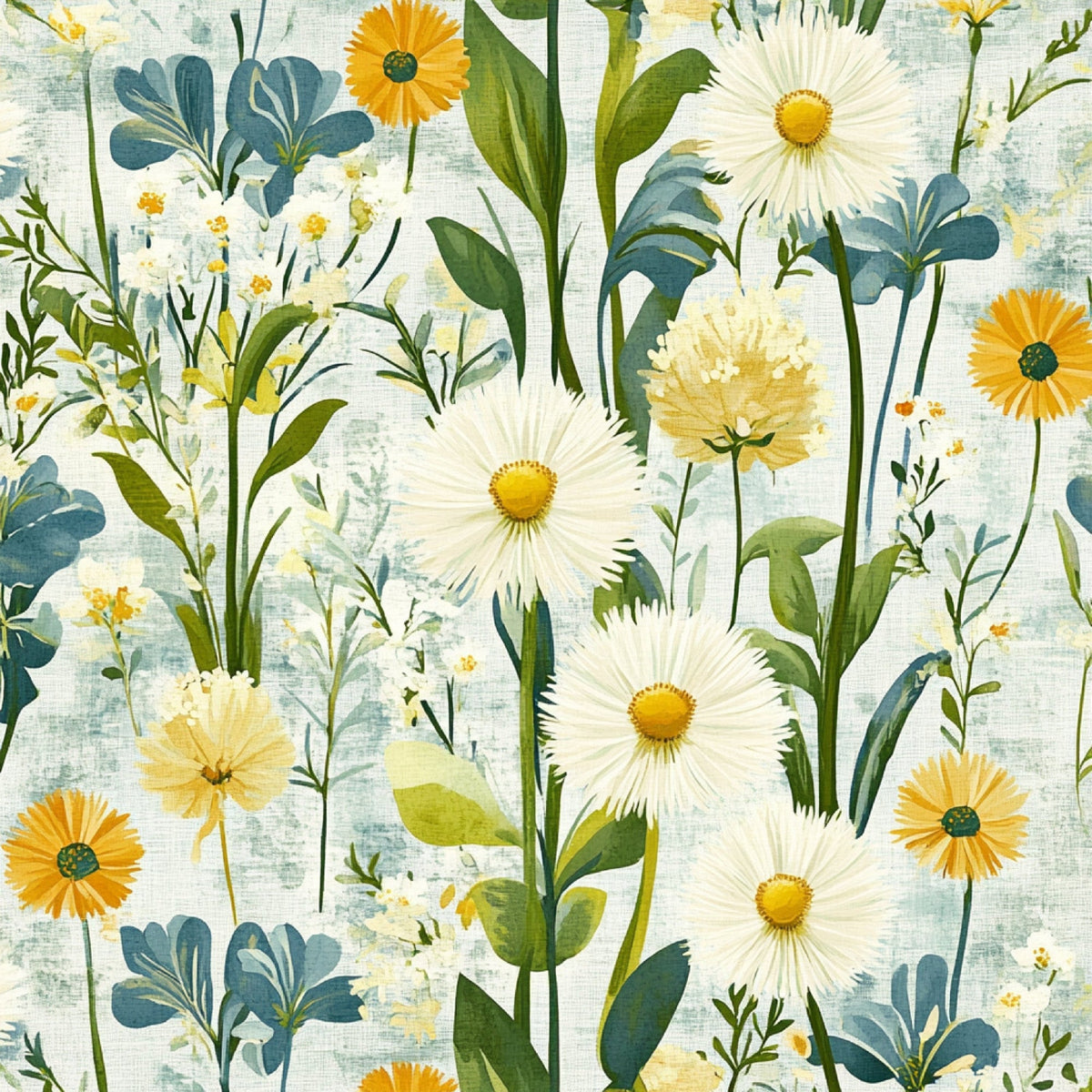 Wildflower Wishes Pattern 3 Minky Fabric
