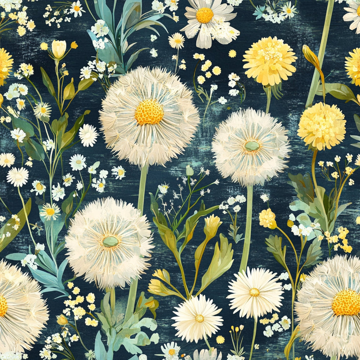 Wildflower Wishes Pattern 6 Minky Fabric