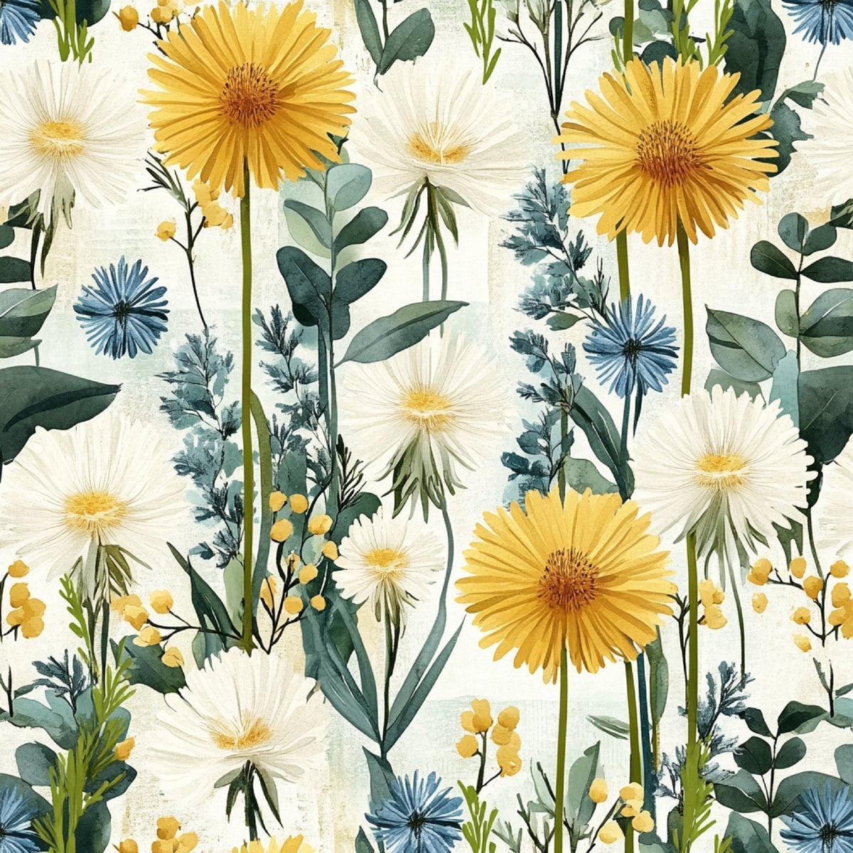 Wildflower Wishes Pattern 7 Minky Fabric
