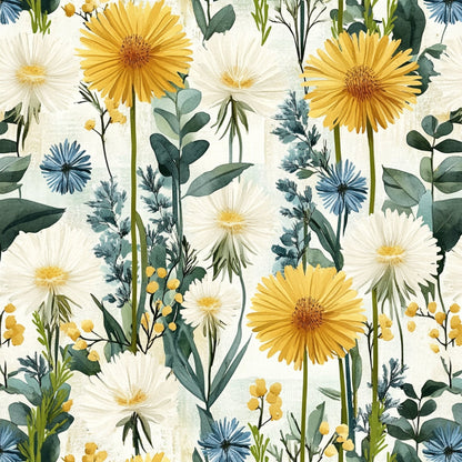Wildflower Wishes Pattern 7 Minky Fabric