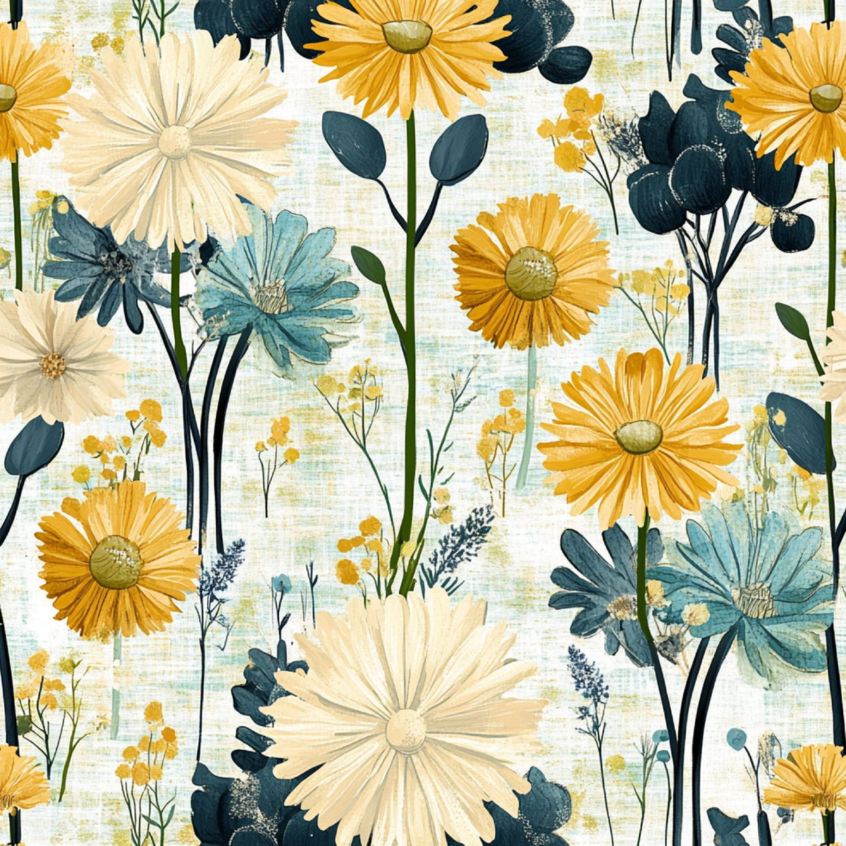 Wildflower Wishes Pattern 8 Minky Fabric