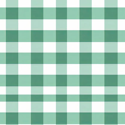 Gingham Daisies Pattern 15 Minky Fabric
