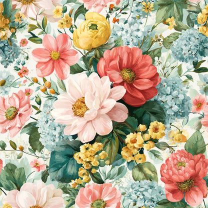 Petal Serenade Pattern 38 Minky Fabric