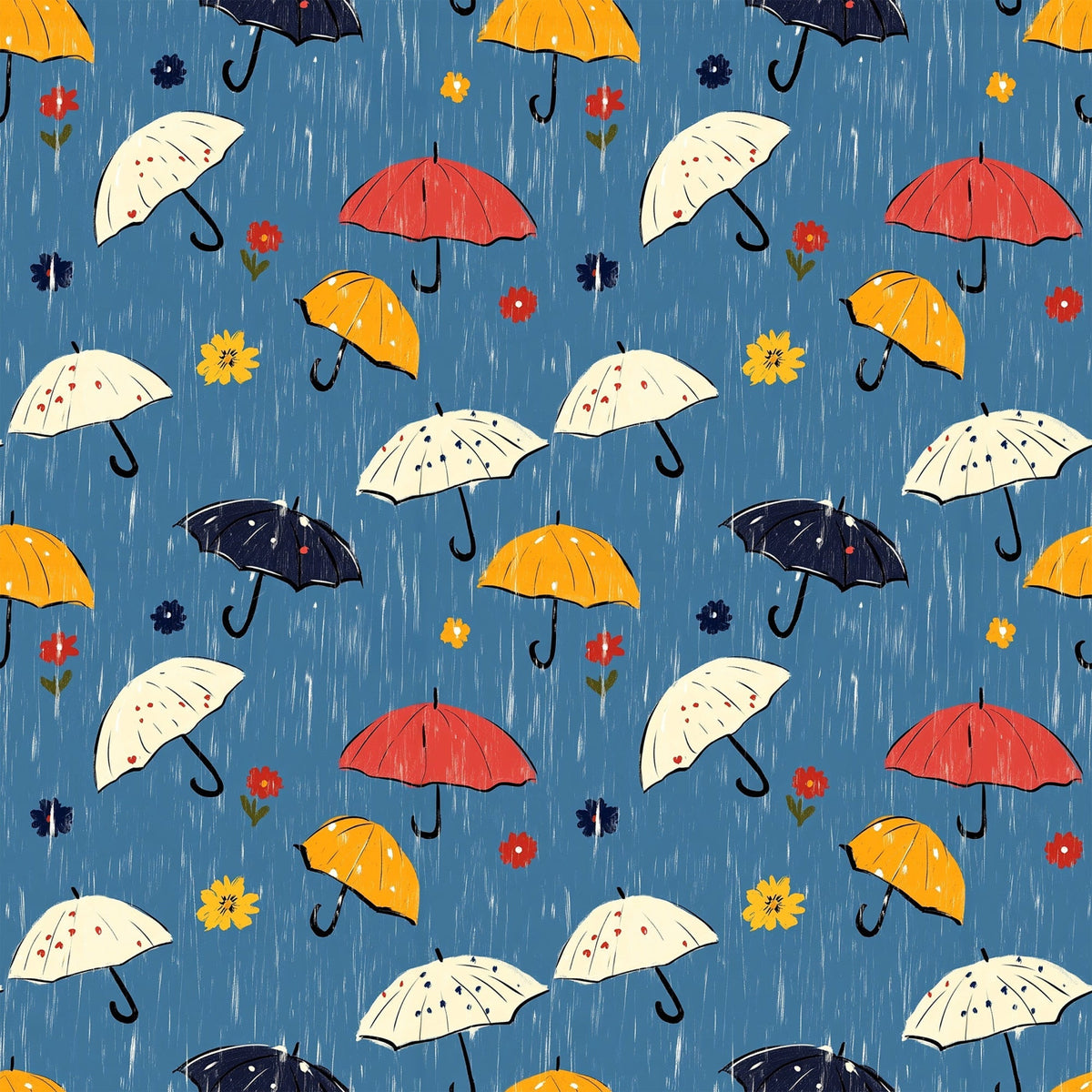 Daisy Drizzle Pattern 1 Minky Fabric