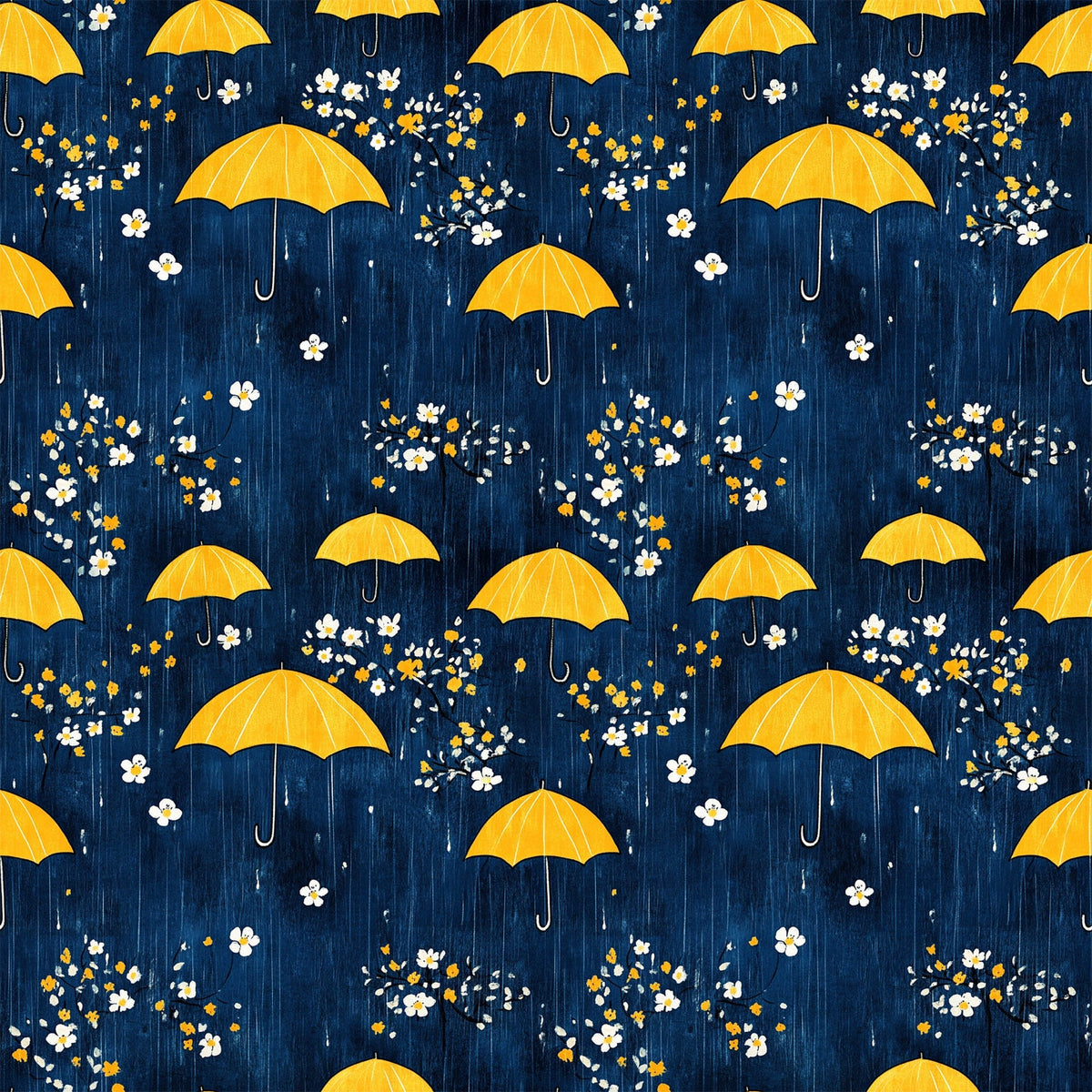 Daisy Drizzle Pattern 4 Minky Fabric