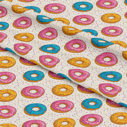 Sprinkle Donuts Pattern 2 Quilting Cotton Fabric