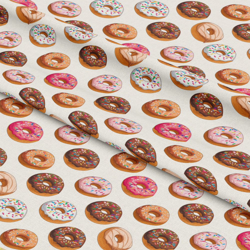Sprinkle Donuts Pattern 8 Quilting Cotton Fabric