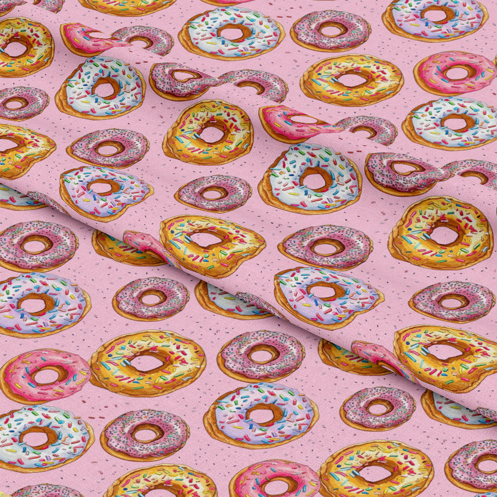 Sprinkle Donuts Pattern 9 Quilting Cotton Fabric